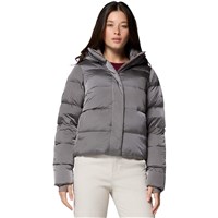 Columbia Women's Amaze Puff Hooded Jacket - Iron High Shine