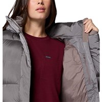 Columbia Women's Amaze Puff Hooded Jacket - Iron High Shine