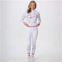 Krimson Klover Women's Winter Apres Legging - White