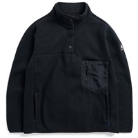 Burton Women's Cinder Pullover Fleece - True Black