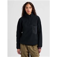 Burton Women's Cinder Pullover Fleece - True Black