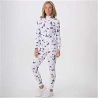 Krimson Klover Women's Dog Days of Snow Top - White