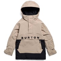 Burton Kids' Burton Frostner 2L Anorak Jacket - Summit Taupe / True Black