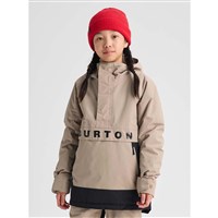 Burton Kids' Burton Frostner 2L Anorak Jacket - Summit Taupe / True Black