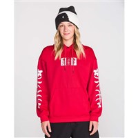 Volcom Essential Hydro Hoodie - Women's - Bright Cherry