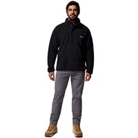 Columbia Men's Helvetia II Half Snap Fleece - Black
