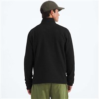 The North Face Men's Textured Cap Rock 1/4 Zip - TNF Black Heather