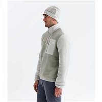 The North Face Men's Yumiori 1/4 Zip - Stone Slab / Cumulus Cloud