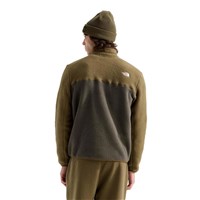 The North Face Men's Yumiori 1/4 Zip - New Taupe Green / Caraway Seed