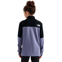 The North Face Teen Hike Mid Layer Full Zip - Grounded Plum / TNF Black