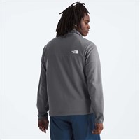 The North Face Men's Cedar Trail Grid Fleece 1/4 Zip - Smoked Pearl