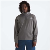 The North Face Men's Cedar Trail Grid Fleece 1/4 Zip - Smoked Pearl