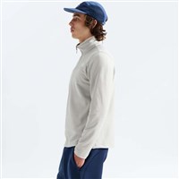 The North Face Men's Cedar Trail Grid Fleece 1/4 Zip - Cumulus Cloud