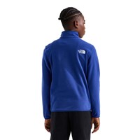 The North Face Youth Glacier 1/4 Zip Pullover - Bold Blue
