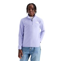 The North Face Youth Glacier 1/4 Zip Pullover - Pale Plum