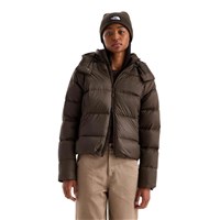 The North Face Women's Hydrenalite City Down Hooded Jacket - Dark Chestnut