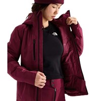 The North Face Women's Descendit Jacket - Burgundy Crush