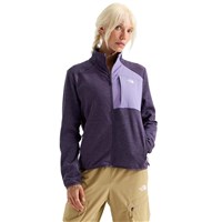 The North Face Women's TNF Performance Fleece Full Zip Jacket - Endless Dusk Dark Heather / Grounded Plum