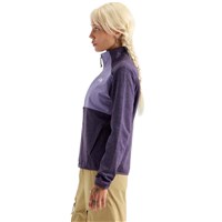 The North Face Women's TNF Performance Fleece Full Zip Jacket - Endless Dusk Dark Heather / Grounded Plum
