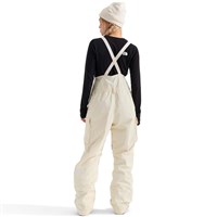The North Face Women's Freedom Insulated Bib - White Dune