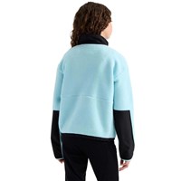 The North Face Girls' Yumiori Off Peak Full Zip Jacket - Glacier / TNF Black