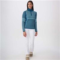 Krimson Klover Women's Pow Zip Neck - Teal