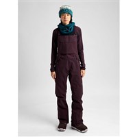 Burton Women's Reserve 2L Stretch Slim Bib Pants - Bear Hug Brown