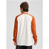 Burton Men's Roadie Base Layer Tech T-Shirt - Stout White / Spiced Chai