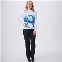Krimson Klover Women's Snow Hounds Top - White