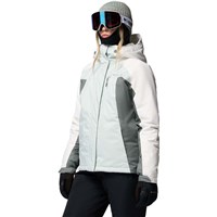 Columbia Women's Snowy Summit Insulated Jacket - Tea Light / Sedona Sage / Sea Salt X Dye