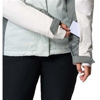 Columbia Women's Snowy Summit Insulated Jacket - Tea Light / Sedona Sage / Sea Salt X Dye