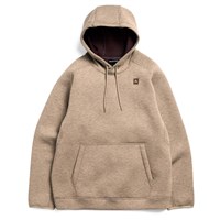 Burton Men's SpaceCloud Pullover Hoodie - Summit Taupe Heather