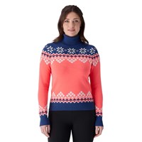 Spyder Women's Stellar Ski Sweater - Electric Coral