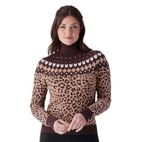 Spyder Women's Stellar Ski Sweater - Leopard