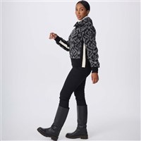 Krimson Klover Women's Stevie Jacket - Black / Charcoal Jacquard