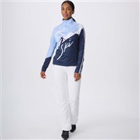 Krimson Klover Women's Sunburst Top - Chambray Blue