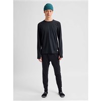 Burton Men's Synthetic Midweight Base Layer Crew - True Black