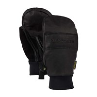 Burton Treeline Leather Mittens - True Black