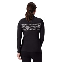 Spyder Women's Vivid 1/2 Zip Jacket - Black