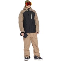 Volcom Men's Dua Insulated Gore-Tex Jacket - Chestnut Brown