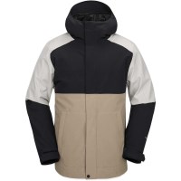 Volcom Men's Brighton Full Zip Jacket - Chestnut Brown