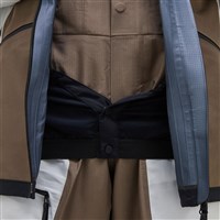 Peak Performance Men's Vertical GORE-TEX Pro 3L Shell Jacket - Offblack / Terrain Tan