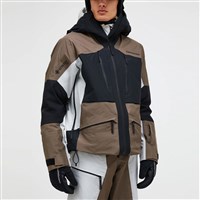 Peak Performance Men's Vertical GORE-TEX Pro 3L Shell Jacket - Offblack / Terrain Tan