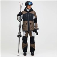 Peak Performance Men's Vertical GORE-TEX Pro 3L Shell Jacket - Offblack / Terrain Tan