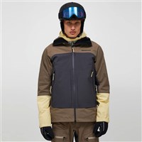 Peak Performance Men's Vislight GORE-TEX C-Knit™ 3L Shell Jacket - Terrain Tan / Motion Grey