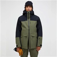 Peak Performance Men's Vertec HIPE® 3L Shell Jacket - Pine Needle / Black