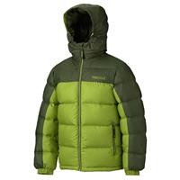 Marmot Guides Down Hoody - Youth - Green Lichen/Greenland