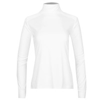 Hot Chillys Peach Solid T-Neck - Women's - White