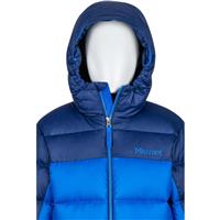 Marmot Guides Down Hoody - Youth - True Blue / Arctic Navy