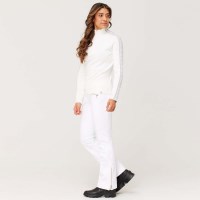 Krimson Klover Women's Slalom 1/4 Zip Neck Sweater - Snow